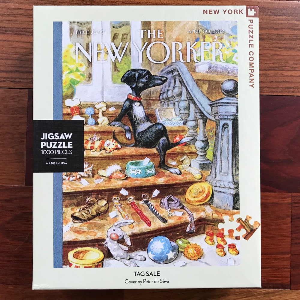 New Yorker Tag Sale - 1000 Piece Jigsaw Puzzle